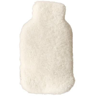 Hot Water Bottle Crossbreed White Cover - White