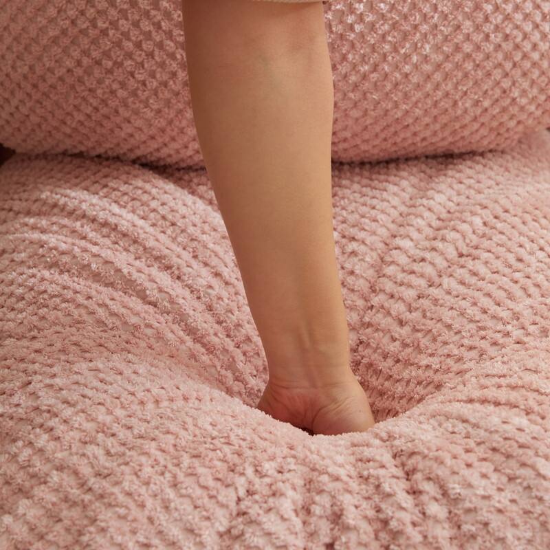 Lazy Folding Sofa Bed with Two Pillows