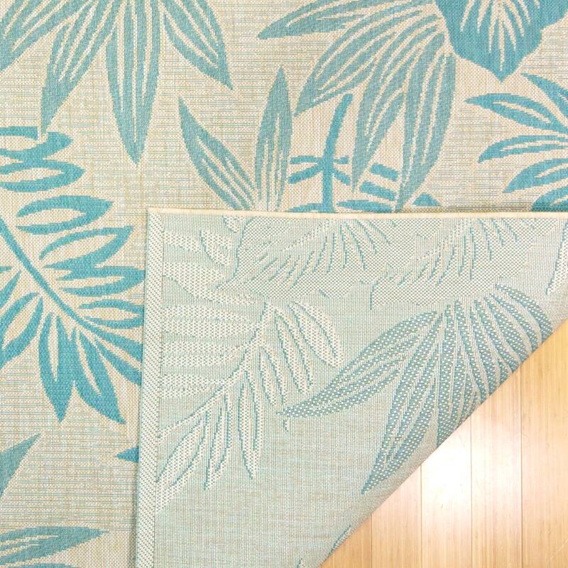 Reyn Spooner Tradewinds Hawaiian Tropical UV Protected Polypropylene Flatweave Indoor/ Outdoor Area Rug Collection