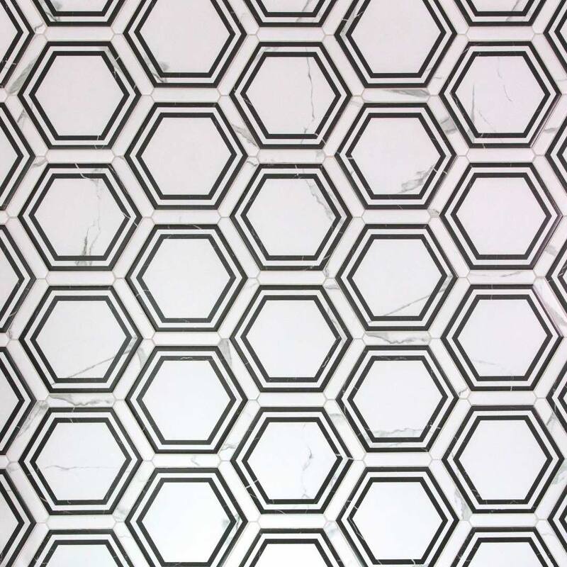 The Tile Life Kykuit 8.6x9.8 Porcelain Floor & Wall Tile