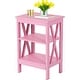 preview thumbnail 10 of 11, Modern Nightstand with 3-Tier Storage Shelves, Nightstands Set of 2