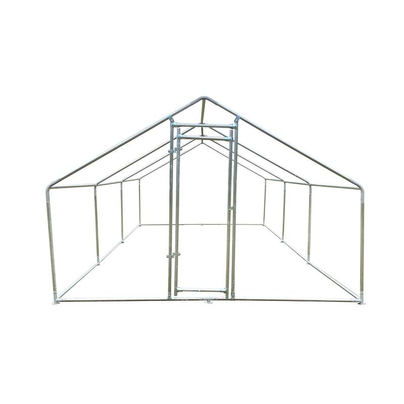 Metal Chicken Run Walk-in Poultry Cage with Waterproof