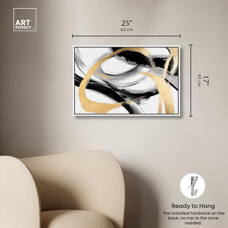 Midas Arc I Canvas by Art Remedy