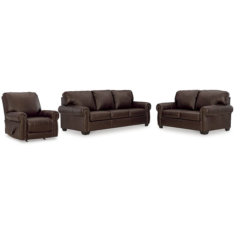 Signature Design by Ashley Colleton Brown 3-Piece Upholstery Package - 92"W x 40"D x 39"H