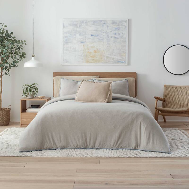 Vellux Snuggle Soft Taupe Comforter Set
