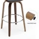 preview thumbnail 63 of 186, 26"/29" Faux Leather Swivel Bar Stools, Wood Counter Stool