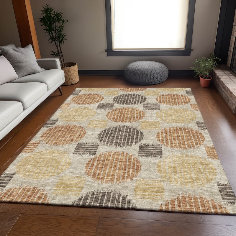 Premium Washable Super Soft Modern Pop Mayfield Rug