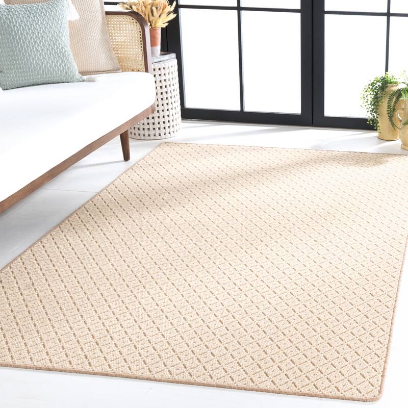 SAFAVIEH Hand-Knotted Palm Anelia Irmtrude Modern & Contemporary Wool