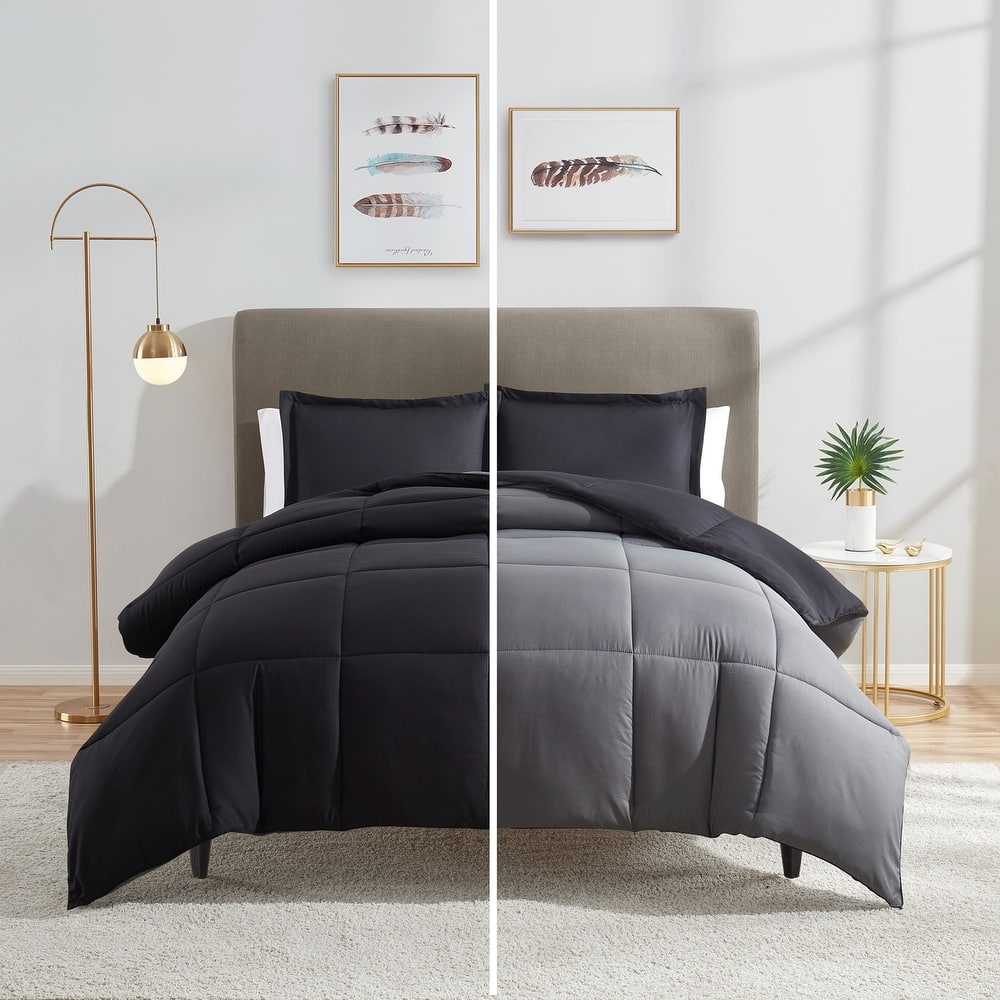 Nestl All Season Down Alternative Reversible Comforter Set