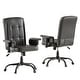 preview thumbnail 7 of 21, Adjustable Desk Chair Executive Office Chair Computer Chair Ergonomic Mid Back with 360°Swivel, Home Office Desk Chair