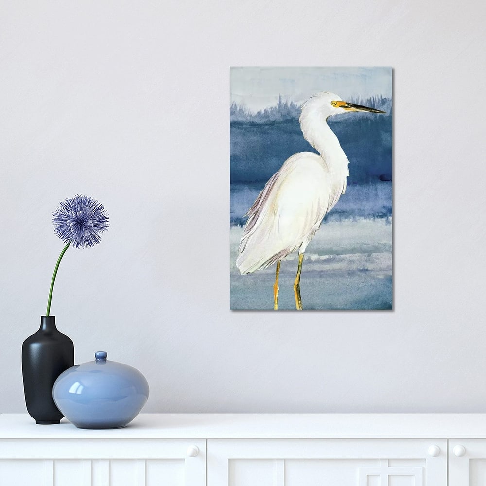 iCanvas "Heron on Blue II" by Lanie Loreth Canvas Print