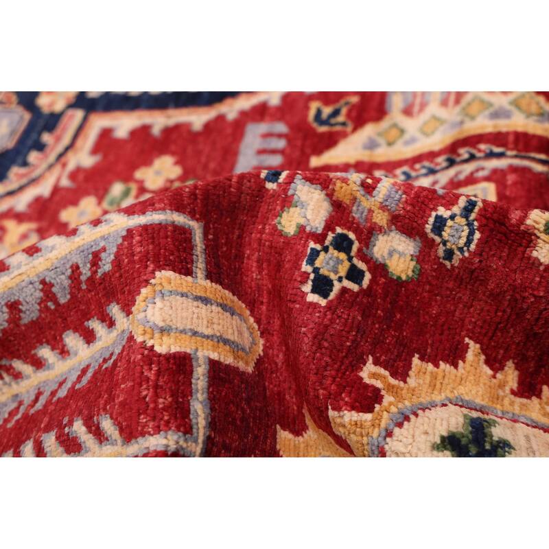 ECARPETGALLERY Hand-knotted Aryana Red Wool Rug - 9'1 x 11'11