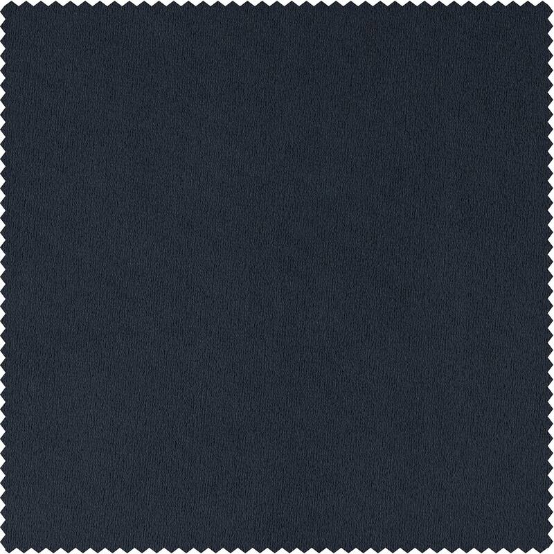 Exclusive Fabrics Signature Blackout Velvet Curtain 63 Inches Long (1 Panel) - 50 x 63