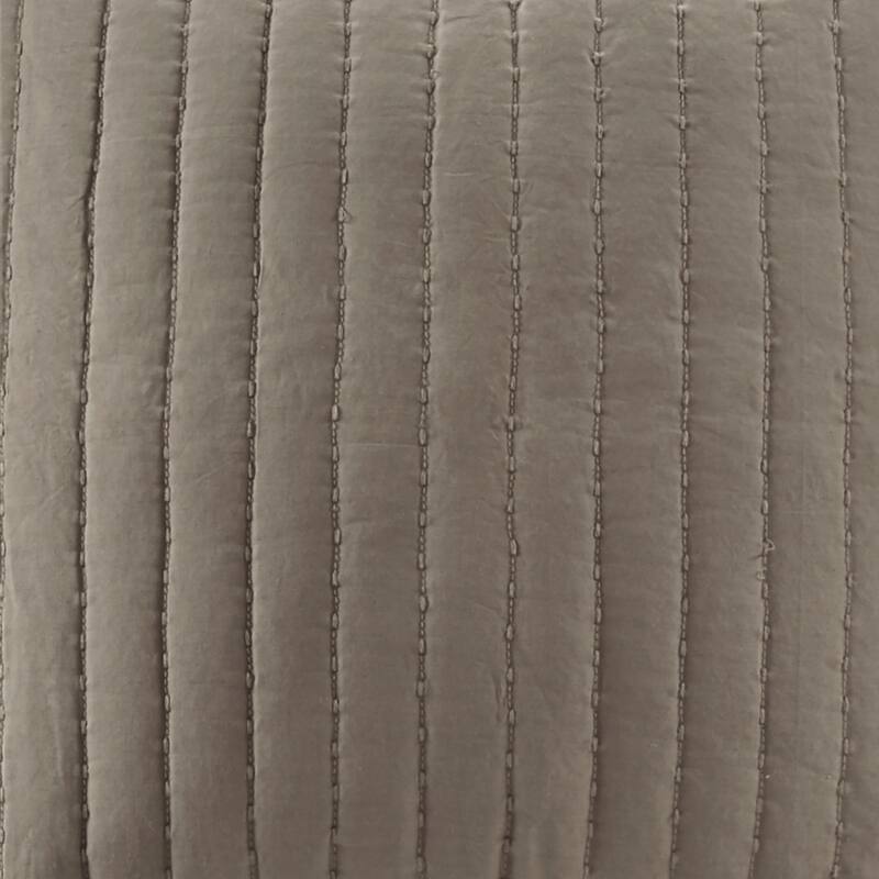 INK+IVY Camila Cotton Quilted Euro Sham