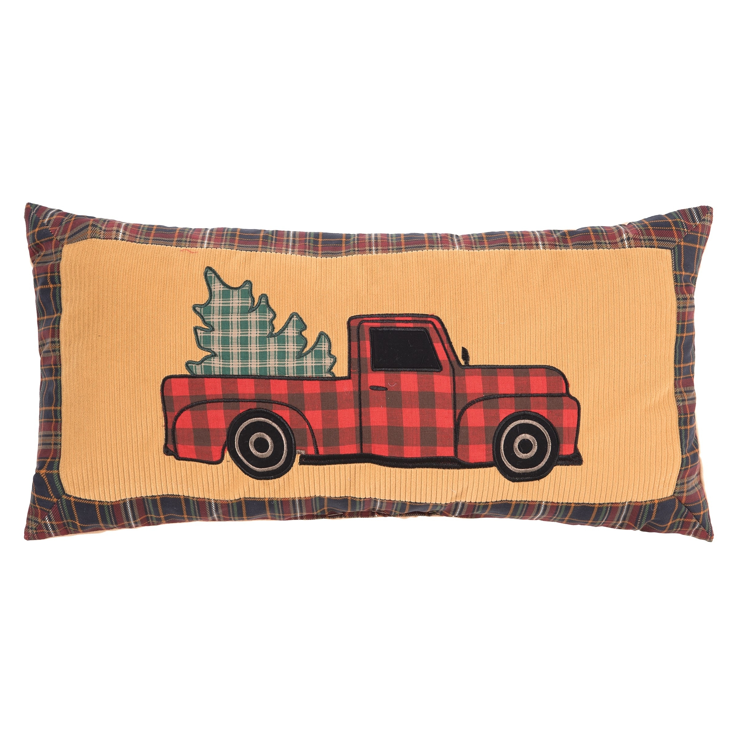 12" x 24" Wild Wood For Truck Applique Pillow