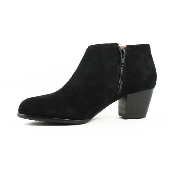lucky brand black ankle boots