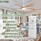 preview thumbnail 88 of 118, Sofucor 45/52 Inch Ceiling Fan with Remote & Lights Quiet DC Motor 5 Blade High CFM Modern Fan