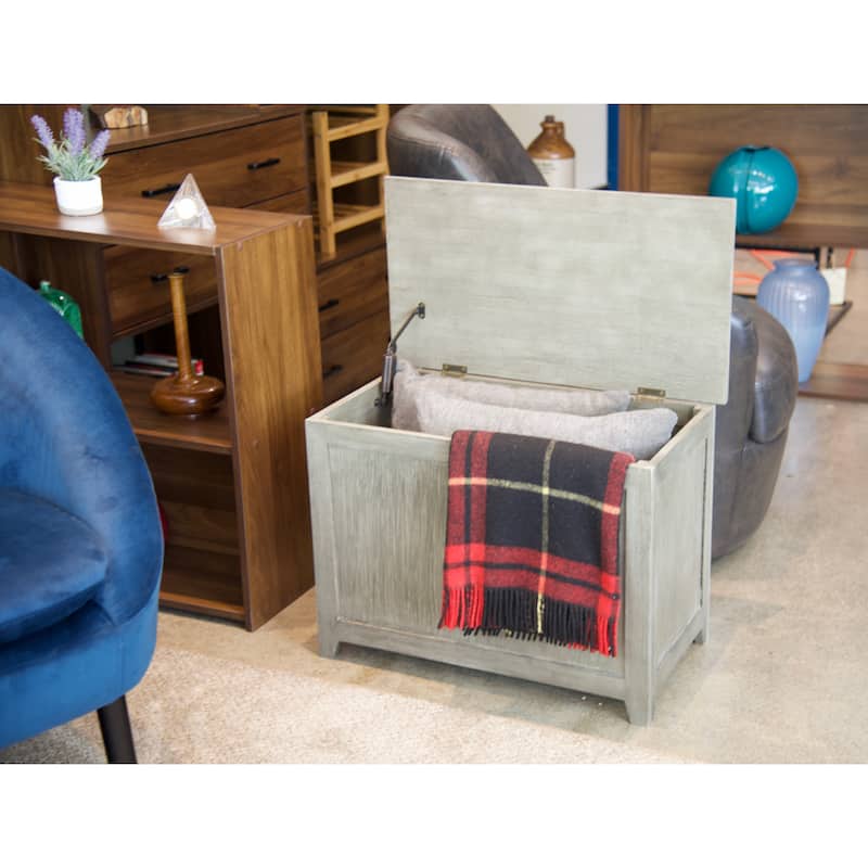 Carbon Loft Molyneux Solid Bamboo Storage Bench
