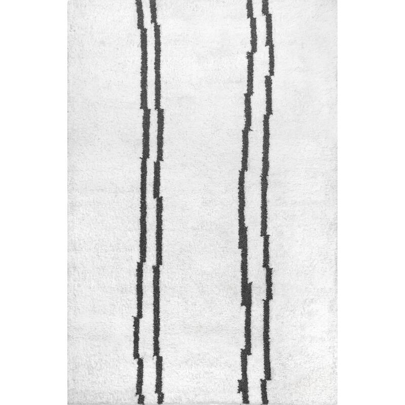 Nuloom Isis Handmade Striped Modern Area Rug