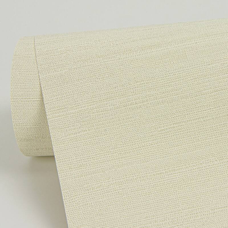 Sirpi Aida Light Yellow Horizontal Silk Wallpaper - 20.9 x 396 x 0.025