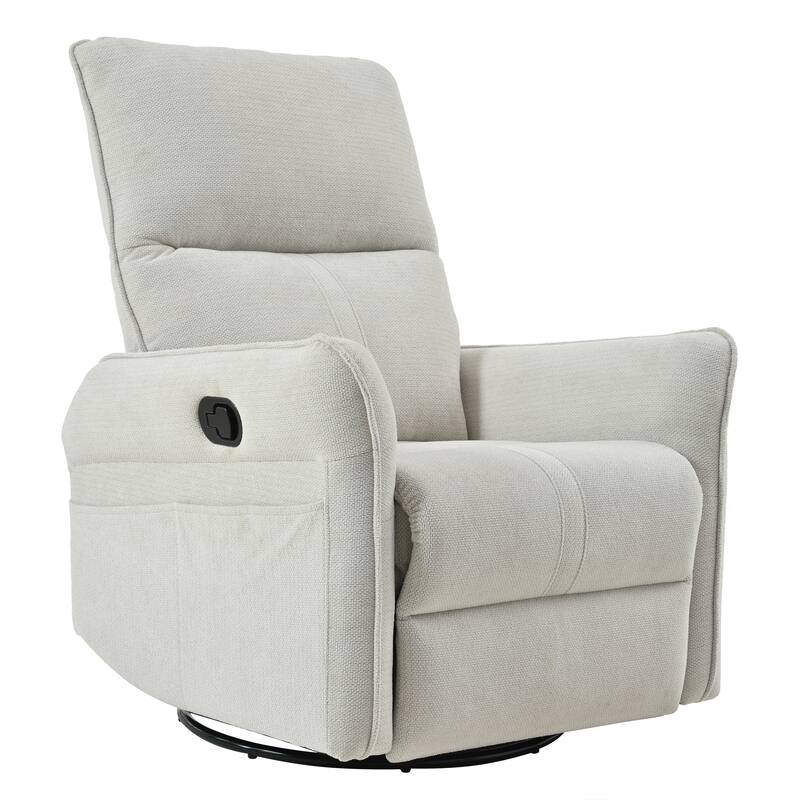 360° Swivel Rocker Manual Recliner Chair for Living Room, Bedroom