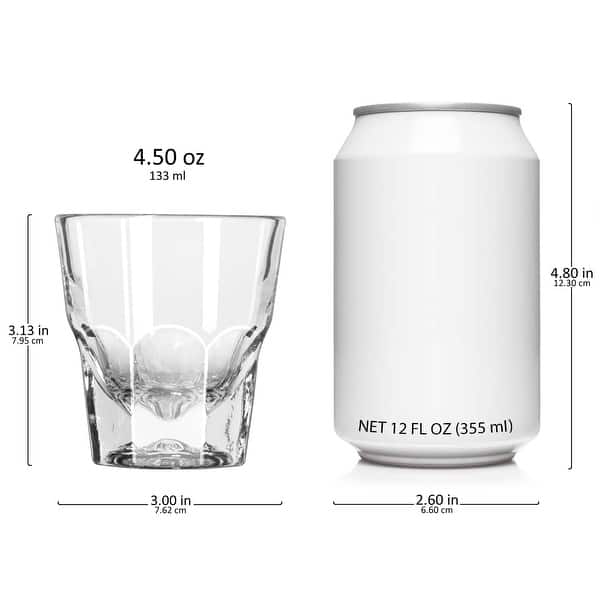 slide 2 of 2, Libbey Gibraltar DuraTuff Cortado Glasses, 4.5-Ounce, Set of 12 - Set of 12 Set of 12