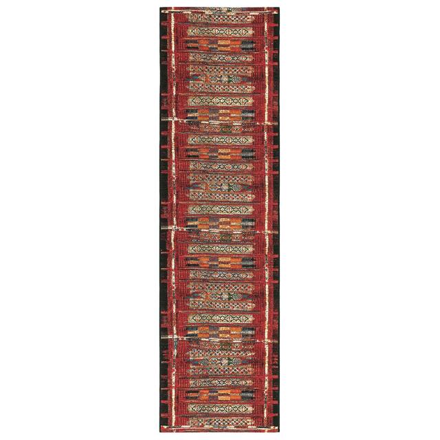 Liora Manne Marina Tribal Stripe Indoor/Outdoor Rug