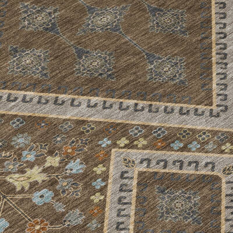 Machine Washable Indoor/ Outdoor Boho Milli Chantille Rug