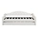 preview thumbnail 5 of 25, Twin Size Tufted Upholstered Daybed with Trundle ,Velvet Sofabed with USB&Type-C Charging Ports,No Box-spring Needed, Beige