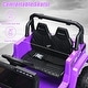 preview thumbnail 16 of 33, 12V Kids Ride-on Jeep Car with 2.4 G Remote Control - 44"x30"x 26.5"(L x W x H)