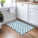 preview thumbnail 99 of 118, Machine Washable Indoor/ Outdoor Polka Dots Chantille Rug