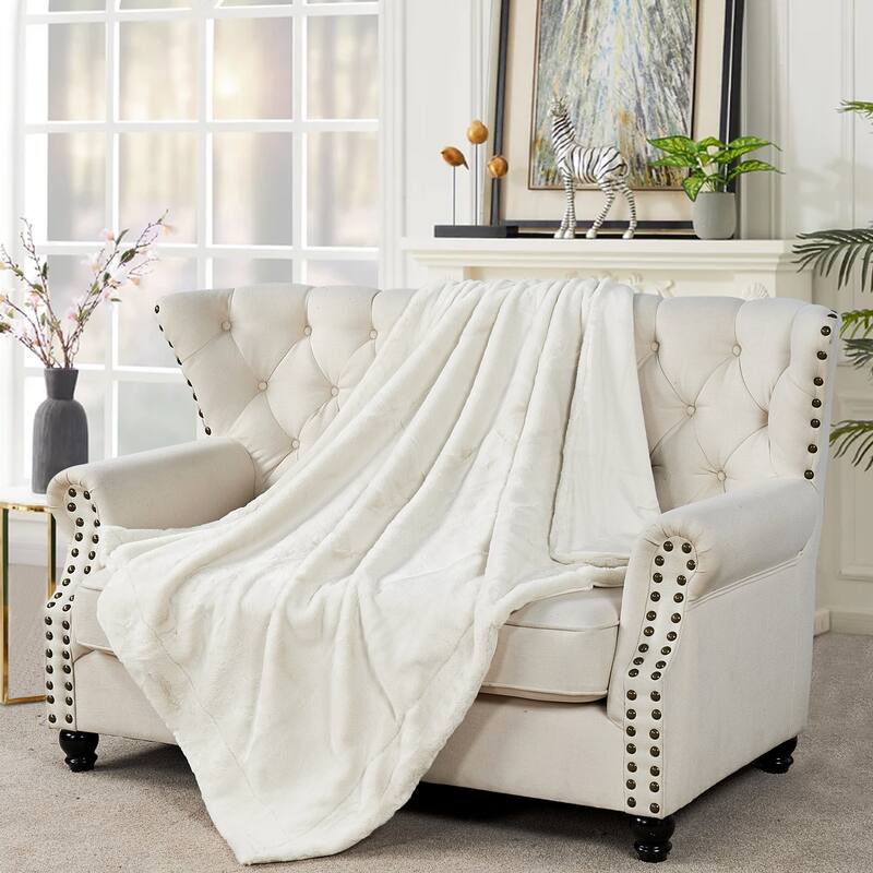 Home Soft Things FoxFauxFur Throw 50"x60"/60"x80"