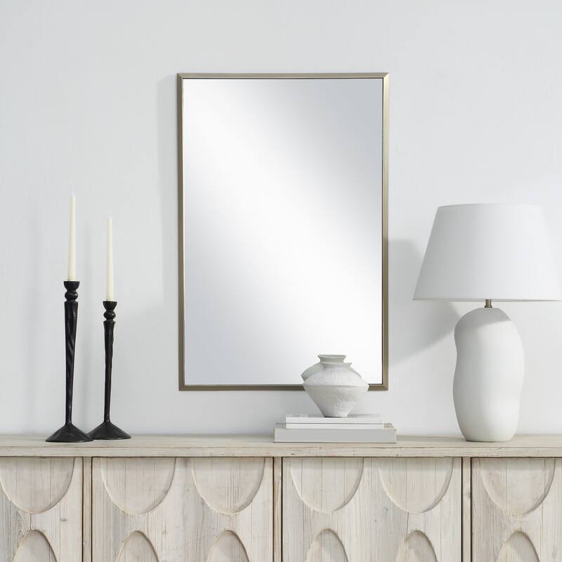 Pia Decorative Wall Mirror - 24x36x0.75
