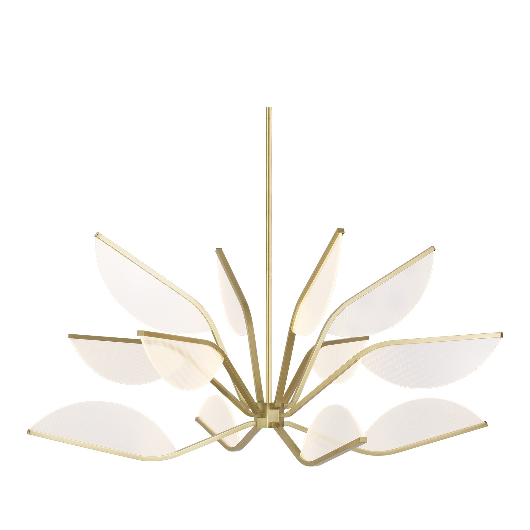 Tech Lighting 700BLT38-LED9  Belterra 12 Light 38" Wide LED Chandelier - (Polished Nickel / 3000K) - Chandeliers For Bedrooms by Overstock.com