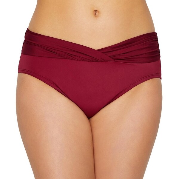 red bikini bottoms size 12