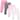 Hudson Baby Infant Girl Cotton Pants 4pk, Basic Pink Floral
