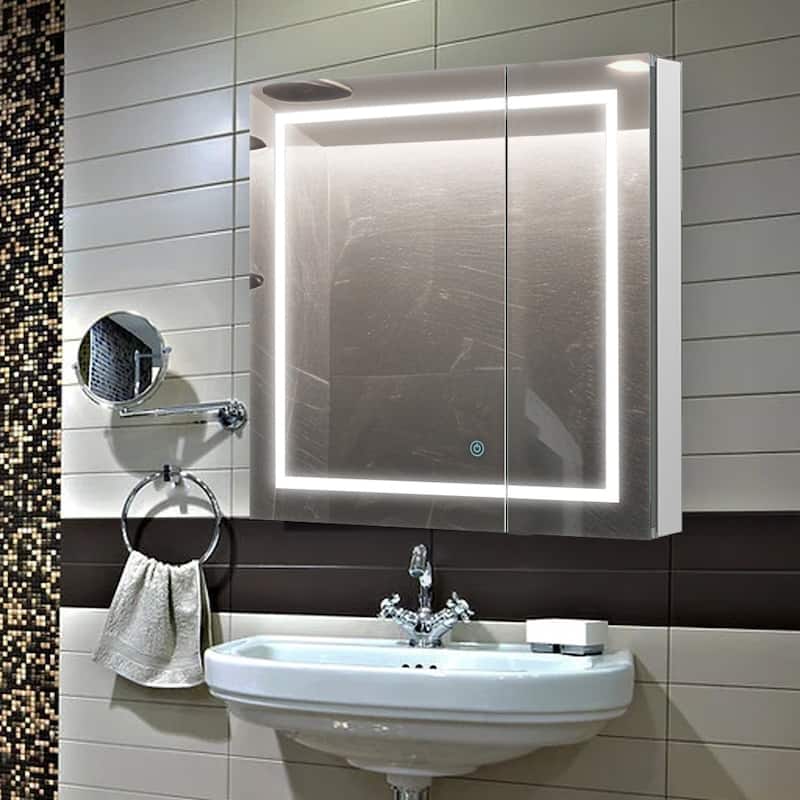 Medicine Cabinet With Light 30W x 30H x 5D - 30"x30"