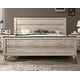 preview thumbnail 2 of 9, Roundhill Furniture Imerland Contemporary White Wash Finish 5-Piece Bedroom Set, Queen