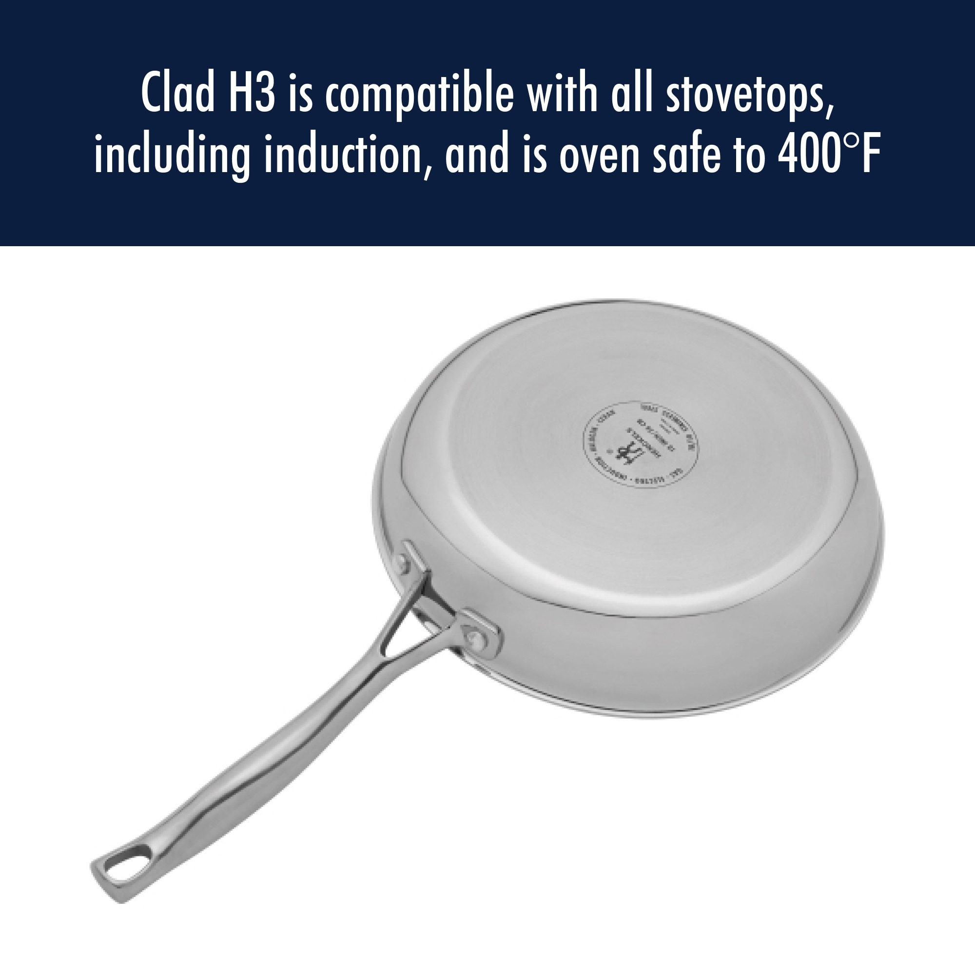 Clad CFX 7-Piece Stainless Steel Non-Toxic Ceramic Nonstick