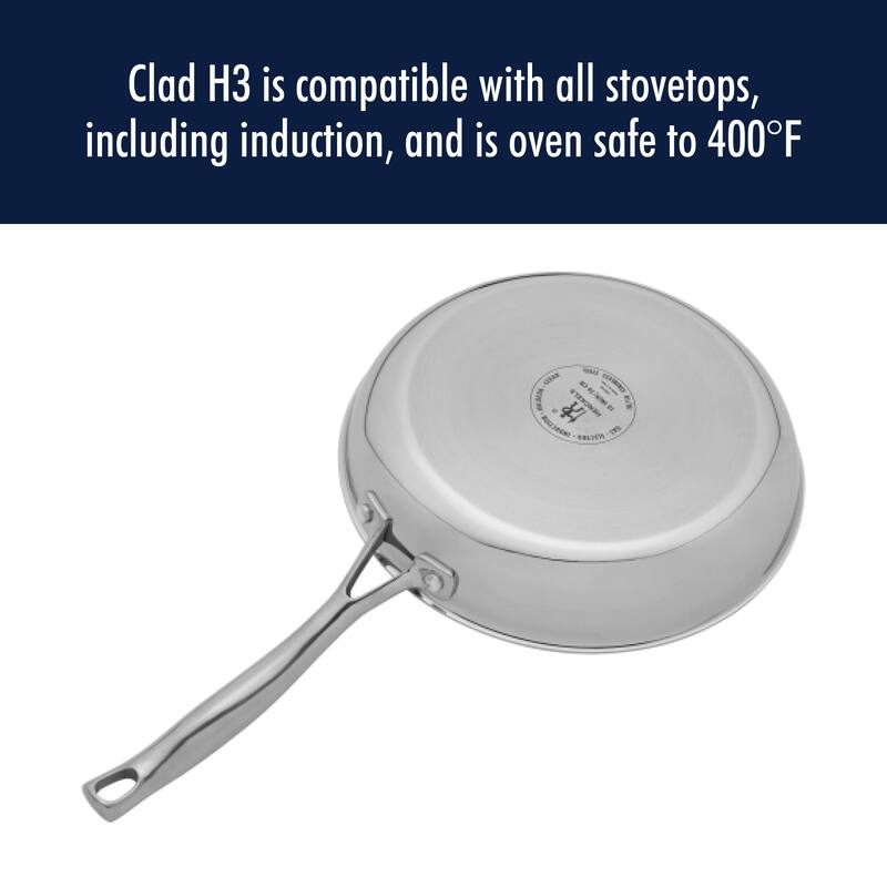 Henckels Clad H3 10-pc Stainless Steel Ceramic Nonstick Cookware Set