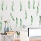 preview thumbnail 4 of 3, Walplus Watercolour Leafs Wall Stickers DIY Art Home Nursery Decor