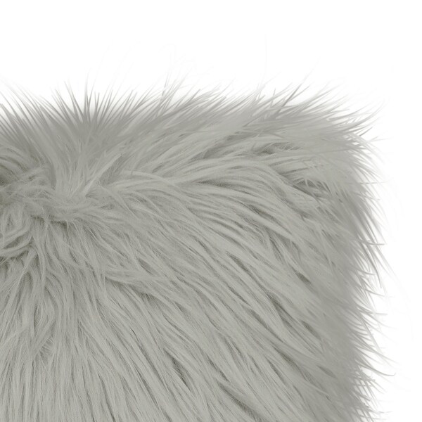 Light grey fluffy best sale pillow