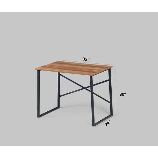 Shop Modern Wood Top Module With Metal Legs Study Desk Overstock 32583574