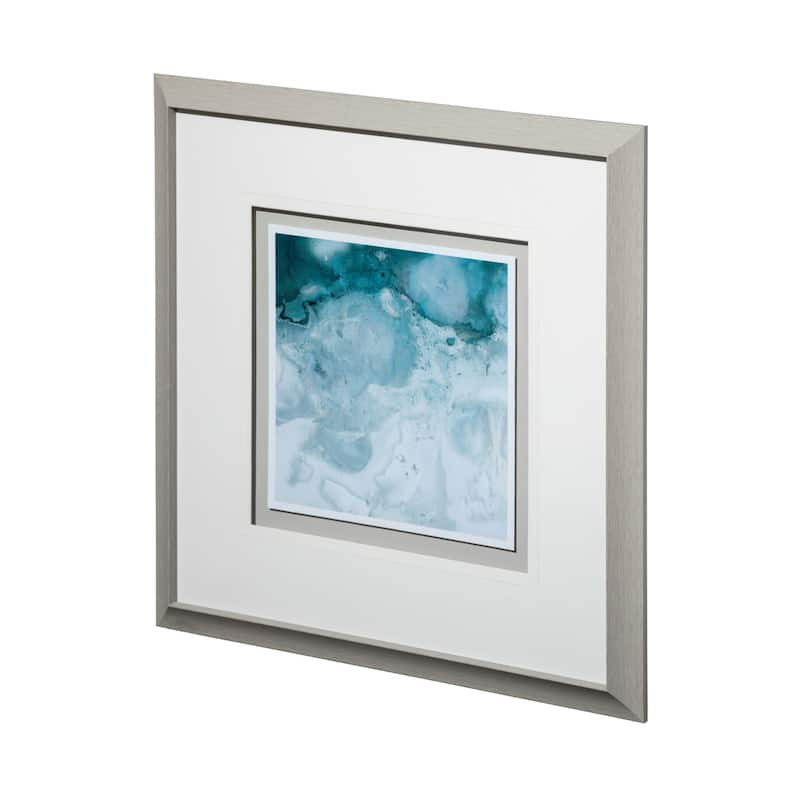 Aerial Blue -I Framed Art Print