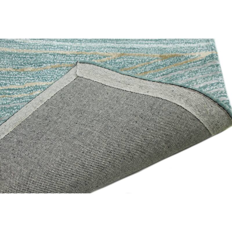 Bashian Makai Grey Contemporary Area Rug