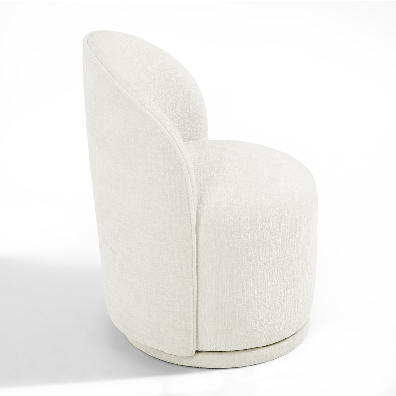 23.5" Wide Swivel Side Chair for Dining Room, Living Room.