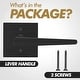preview thumbnail 1 of 5, Dummy Door Lever Slim Square Modern Door Lever for Closet or French Doors Black