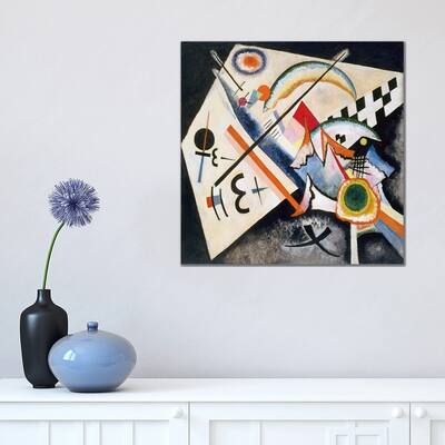 iCanvas "White Cross" by Wassily Kandinsky Canvas Print