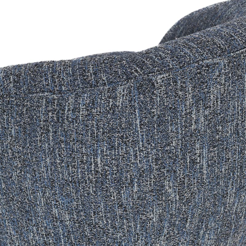 Classic Home Andrea Swivel Accent Chair in Blue