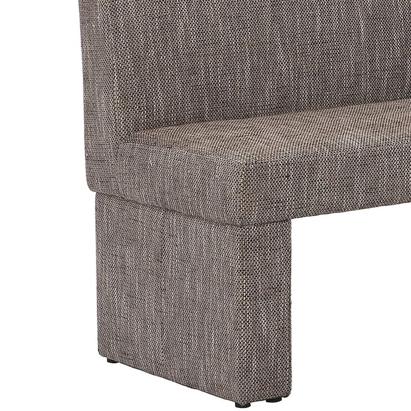 Somette Liberty Fully Upholstered Nook Dining Bench